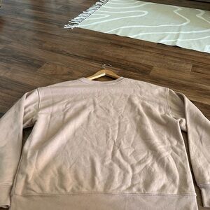 Beige Crewneck Sweater